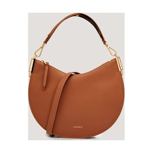Coccinelle Skórzana torebka na ramię SUNUP ze sklepu Gomez Fashion Store w kategorii Torebki hobo - zdjęcie 185771073