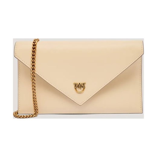 Pinko Skórzana kopertówka FLAT PURSE MINI ze sklepu Gomez Fashion Store w kategorii Kopertówki - zdjęcie 185771104