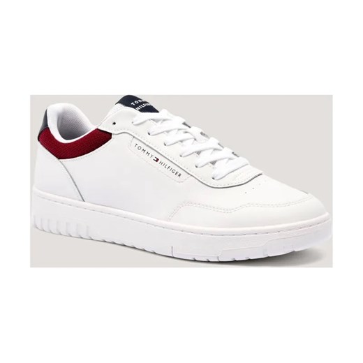 Tommy Hilfiger Skórzane sneakersy BASKET CORE ze sklepu Gomez Fashion Store w kategorii Buty sportowe męskie - zdjęcie 185771152