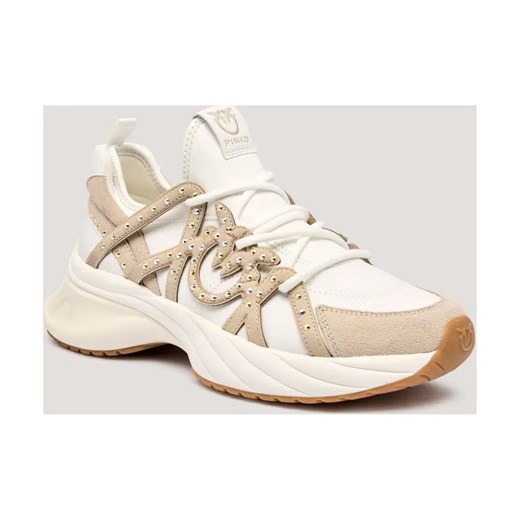 Pinko Sneakersy ARIEL 28 | z dodatkiem skóry ze sklepu Gomez Fashion Store w kategorii Buty sportowe damskie - zdjęcie 185771153