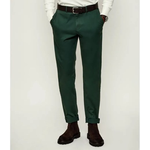 Tommy Hilfiger Spodnie chino Harlem | Tapered fit ze sklepu Gomez Fashion Store w kategorii Spodnie męskie - zdjęcie 185776042