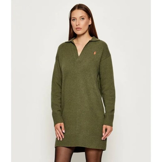 POLO RALPH LAUREN Wełniana sukienka ze sklepu Gomez Fashion Store w kategorii Sukienki - zdjęcie 185776053