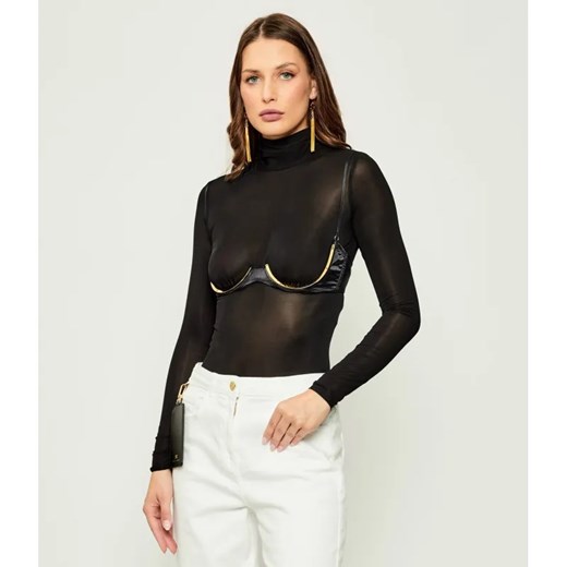 Elisabetta Franchi Body 2w1 | Slim Fit ze sklepu Gomez Fashion Store w kategorii Bluzki damskie - zdjęcie 185776160
