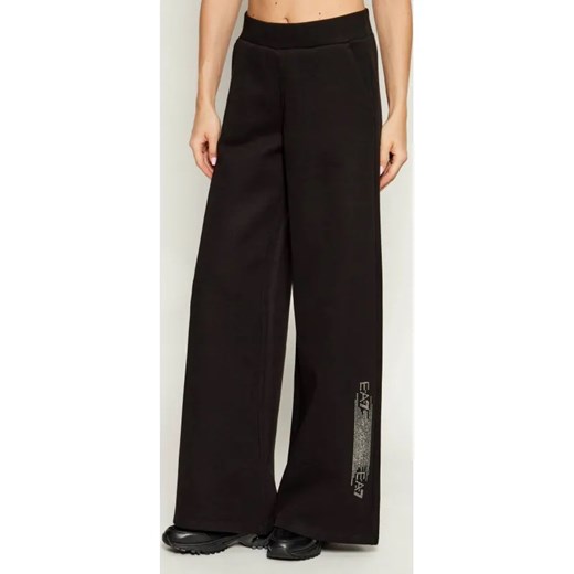 EA7 Spodnie | Relaxed fit ze sklepu Gomez Fashion Store w kategorii Spodnie damskie - zdjęcie 185776213