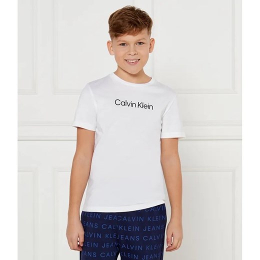 Calvin Klein Jeans T-shirt | Regular Fit ze sklepu Gomez Fashion Store w kategorii T-shirty chłopięce - zdjęcie 185776294
