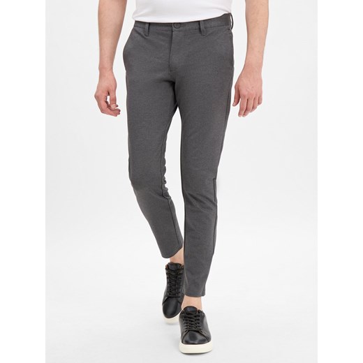 Only&Sons Spodnie - ONSMark Mężczyźni antracytowy wzorzysty ze sklepu vangraaf w kategorii Spodnie męskie - zdjęcie 185777700