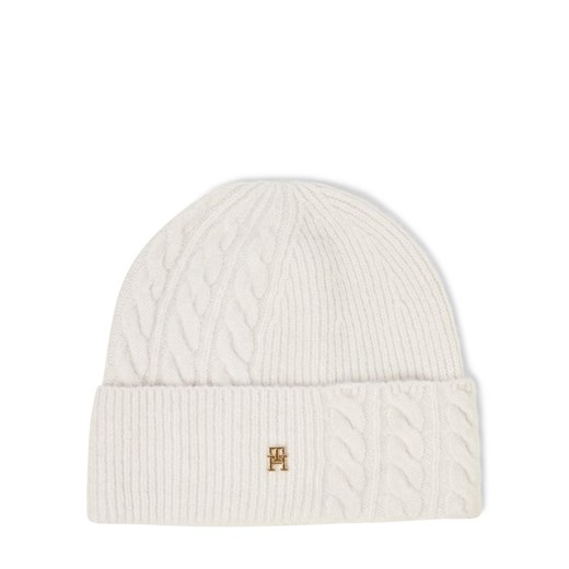 Tommy Hilfiger Damska czapka z dzianiny Kobiety jasny szary jednolity ze sklepu vangraaf w kategorii Czapki zimowe damskie - zdjęcie 185777724