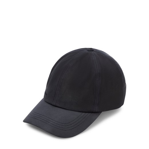 Barbour Męska czapka z daszkiem - Wax Cap Mężczyźni Bawełna granatowy jednolity ze sklepu vangraaf w kategorii Czapki z daszkiem męskie - zdjęcie 185777751