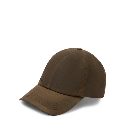 Barbour Męska czapka z daszkiem - Wax Cap Mężczyźni Bawełna khaki jednolity ze sklepu vangraaf w kategorii Czapki z daszkiem męskie - zdjęcie 185777752