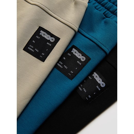 Reserved - Dzianinowe spodnie - czarny Reserved 116 (5-6 lat) Reserved