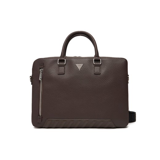 Torba na laptopa Guess HMTOLG P5447 Brązowy ze sklepu eobuwie.pl w kategorii Torby na laptopa - zdjęcie 185779662