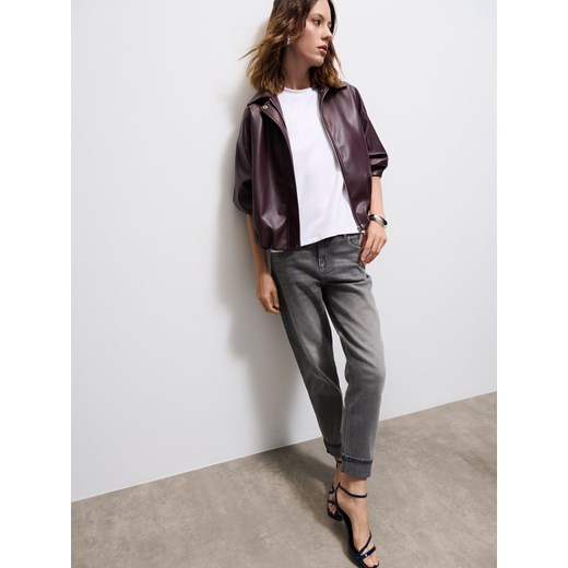 Mohito - Jeansy boyfriend - szary ze sklepu Mohito w kategorii Jeansy damskie - zdjęcie 185780361