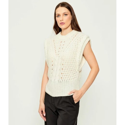 BOSS ORANGE Wełniany sweter C_Fastina | Regular Fit ze sklepu Gomez Fashion Store w kategorii Swetry damskie - zdjęcie 185781451