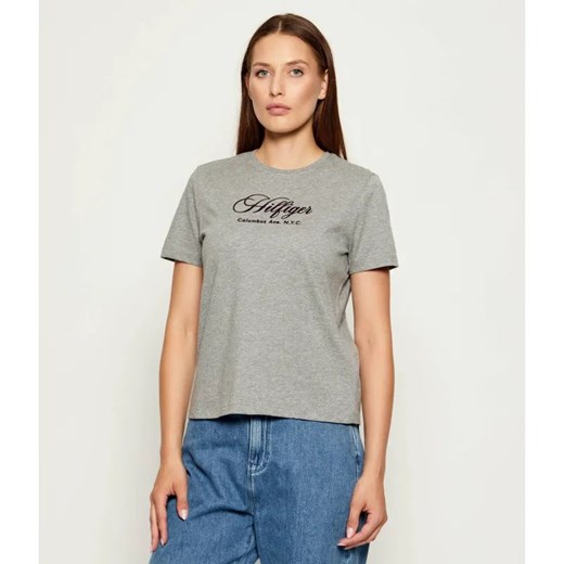 Tommy Hilfiger T-shirt | Regular Fit ze sklepu Gomez Fashion Store w kategorii Bluzki damskie - zdjęcie 185781464