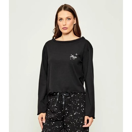 Hugo Bodywear Góra od piżamy | Regular Fit ze sklepu Gomez Fashion Store w kategorii Piżamy damskie - zdjęcie 185781492