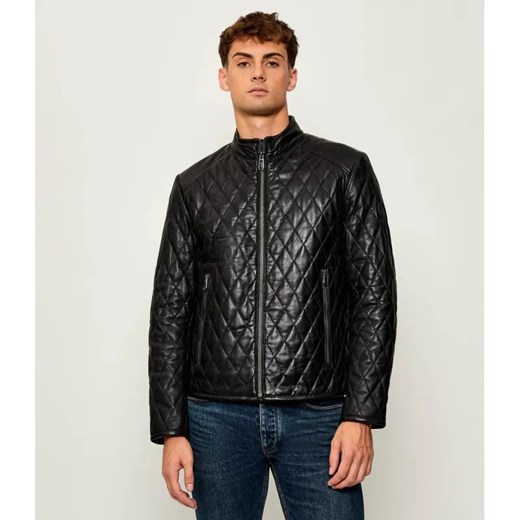 Joop! Skórzana kurtka | Regular Fit ze sklepu Gomez Fashion Store w kategorii Kurtki męskie - zdjęcie 185781503