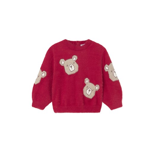 Mayoral Sweter 2356 Czerwony Regular Fit ze sklepu MODIVO w kategorii Swetry dziewczęce - zdjęcie 185783431