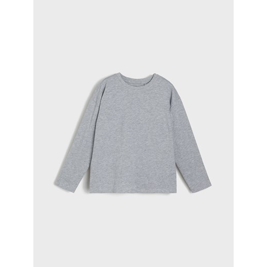 Sinsay - Koszulki z długimi rękawami 5 pack - biały Sinsay 134 (8-9 l) Sinsay