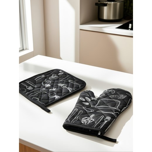 Sinsay - Rękawica i łapka - czarny Sinsay One Size Sinsay