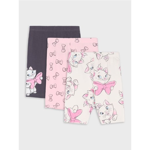 Sinsay - Krótkie legginsy 3 pack The Aristocats - wielobarwny - id: 861CI-MLC - marki Sinsay - 185787483 Sinsay - Krótkie legginsy 3 pack The Aristocats - wielobarwny ze sklepu Sinsay w kategorii Spodenki dziewczęce - zdjęcie 185787483