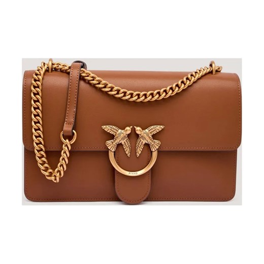 Pinko Skórzana torebka na ramię LOVE ONE CLASSIC ze sklepu Gomez Fashion Store w kategorii Kopertówki - zdjęcie 185787572