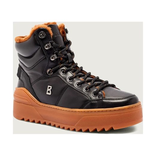 Bogner Skórzane sneakersy BUCHAREST 3 E | z dodatkiem wełny ze sklepu Gomez Fashion Store w kategorii Buty sportowe męskie - zdjęcie 185787591