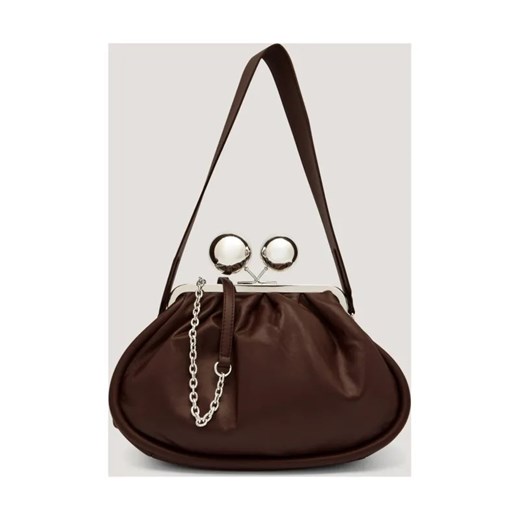 Weekend MaxMara Skórzana torebka na ramię Pasticcino MILVANEW ze sklepu Gomez Fashion Store w kategorii Kopertówki - zdjęcie 185787600