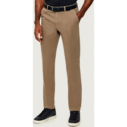 BOSS BLACK Spodnie chino H-Kaiton1 | Slim Fit ze sklepu Gomez Fashion Store w kategorii Spodnie męskie - zdjęcie 185788604