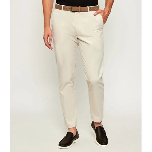 Oscar Jacobson Sztruksowe spodnie Denz | Slim Fit ze sklepu Gomez Fashion Store w kategorii Spodnie męskie - zdjęcie 185788643