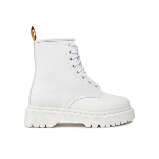 Glany Dr. Martens 1460 Vegan 27357113 Biały ze sklepu eobuwie.pl w kategorii Workery damskie - zdjęcie 185788741