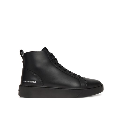 Sneakersy KARL LAGERFELD Flint II KL53354L Czarny ze sklepu eobuwie.pl w kategorii Buty sportowe męskie - zdjęcie 185788854