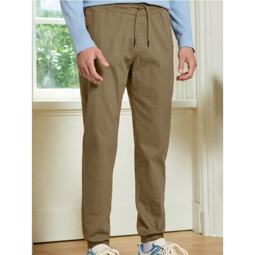 Sinsay - Spodnie jogger - beżowy ze sklepu Sinsay w kategorii Spodnie męskie - zdjęcie 185790983
