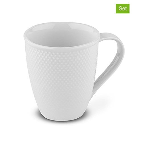 Laguiole Kubki jumbo (6 szt.) &quot;Serenity&quot; w kolorze białym - 447 ml ze sklepu Limango Polska w kategorii Naczynia - zdjęcie 185791201
