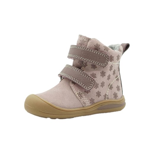 lamino Skórzane botki w kolorze jasnoróżowym Lamino 27 okazyjna cena Limango Polska
