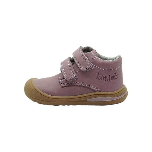 lamino Skórzane sneakersy w kolorze fioletowym ze sklepu Limango Polska w kategorii Buty zimowe dziecięce - zdjęcie 185792101