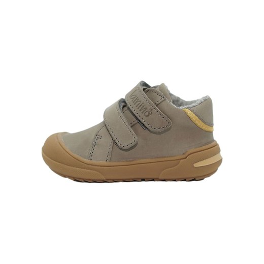 lamino Skórzane sneakersy w kolorze szarym ze sklepu Limango Polska w kategorii Buty zimowe dziecięce - zdjęcie 185792192