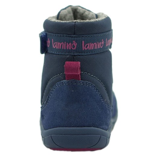 lamino Skórzane buty w kolorze granatowym do chodzenia na boso Lamino 29 okazja Limango Polska