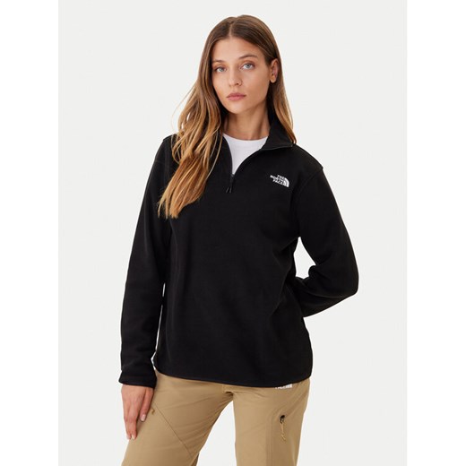 The North Face Polar Glacier NF0A8D2J Czarny Regular Fit ze sklepu MODIVO w kategorii Bluzy damskie - zdjęcie 185792802