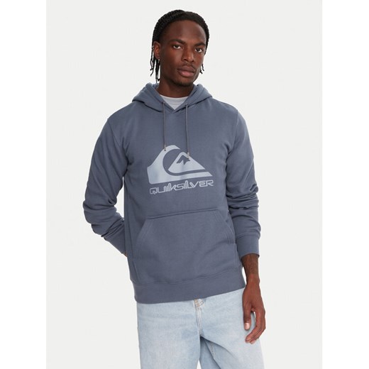 Quiksilver Bluza Comp Logo EQYFT05053 Niebieski Regular Fit ze sklepu MODIVO w kategorii Bluzy męskie - zdjęcie 185792824