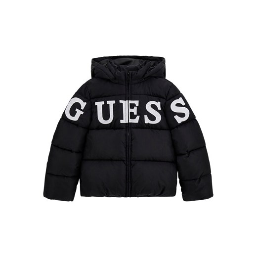 Guess Kids Kurtka zimowa J5BL16 WB240 Czarny Regular Fit ze sklepu MODIVO w kategorii Kurtki chłopięce - zdjęcie 185792853