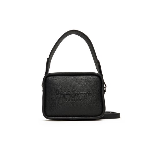 Pepe Jeans Torebka Bassy Code PL0300004 Czarny ze sklepu MODIVO w kategorii Listonoszki - zdjęcie 185793094