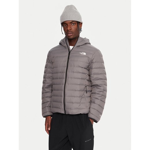 The North Face Kurtka puchowa Classic NF0A8D1T Szary Regular Fit ze sklepu MODIVO w kategorii Kurtki męskie - zdjęcie 185793102