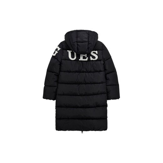 Guess Kids Płaszcz zimowy J5BL15 WB240 Czarny Regular Fit 7Y MODIVO