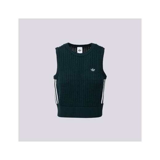 ADIDAS BEZRĘKAWNIK KNITTED VEST ze sklepu Sizeer w kategorii Kamizelki damskie - zdjęcie 185794472