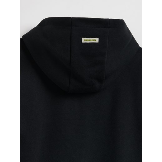 Reserved - Bluza oversize z kapturem - czarny Reserved 152 (11 lat) Reserved