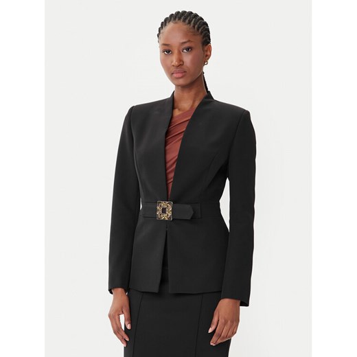 Rinascimento Marynarka CFC0126208003 Czarny Slim Fit ze sklepu MODIVO w kategorii Marynarki damskie - zdjęcie 185794732