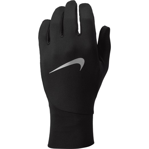 Damskie lekkie rękawiczki do biegania Therma-FIT Nike Pacer - Czerń ze sklepu Nike poland w kategorii Rękawiczki damskie - zdjęcie 185795693
