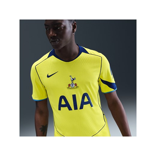 Męska autentyczna koszulka piłkarska Nike Dri-FIT Total 90 ADV Tottenham Hotspur Match 2025/26 (wersja trzecia) - Żółty ze sklepu Nike poland w kategorii T-shirty męskie - zdjęcie 185795724