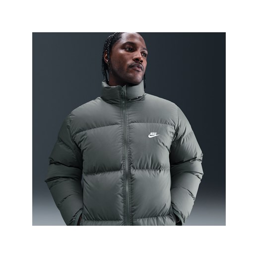 Męska kurtka puchowa Therma-FIT Nike Sportswear Club - Szary ze sklepu Nike poland w kategorii Kurtki męskie - zdjęcie 185795752