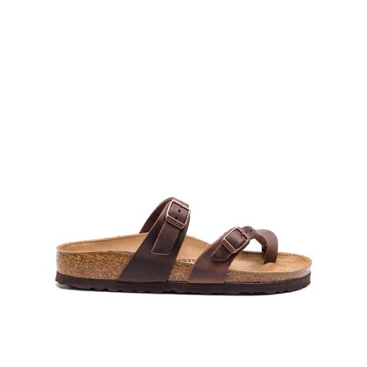 Japonki Birkenstock Mayari 0071023 Brązowy ze sklepu eobuwie.pl w kategorii Klapki damskie - zdjęcie 185796223